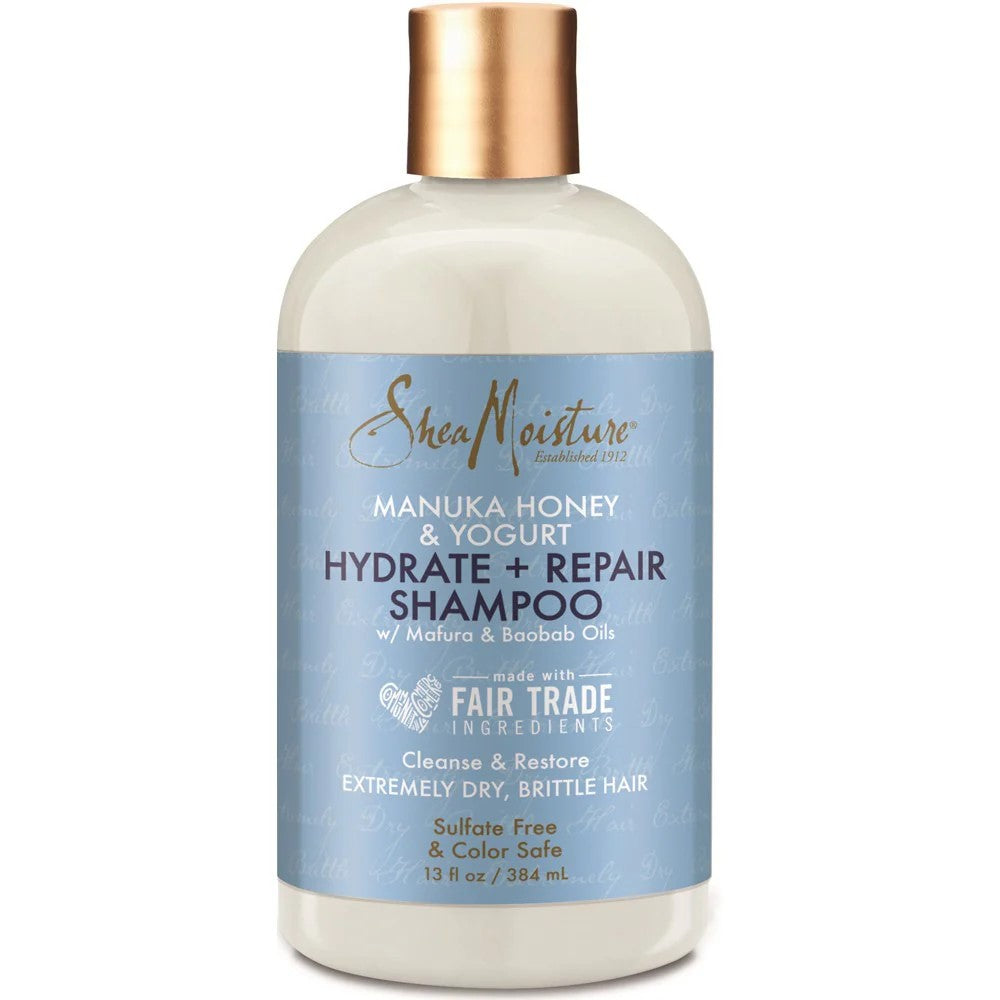 SHEA MOISTURE MANUKA HONEY AND YOGHURT HYDRATE AND REPAIR SHAMPOO 384ML