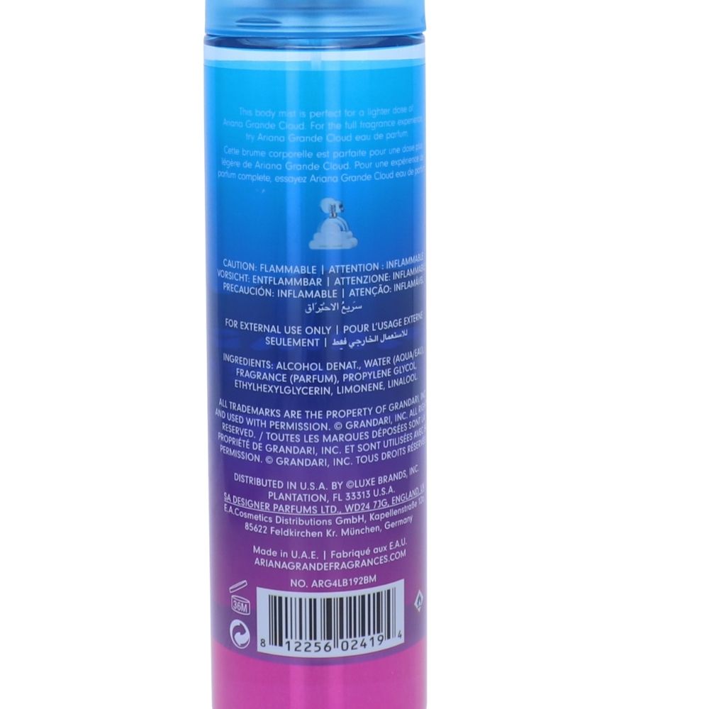 Ariana Grande Cloud Body Mist 236 Ml