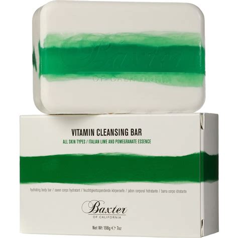 Baxter Of California Vitamin Cleansing Bar Lime & Pomegranite 198 G
