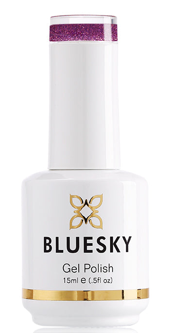 Bluesky Yyf07 Purple Glitter Gel Nail Polish 15 Ml