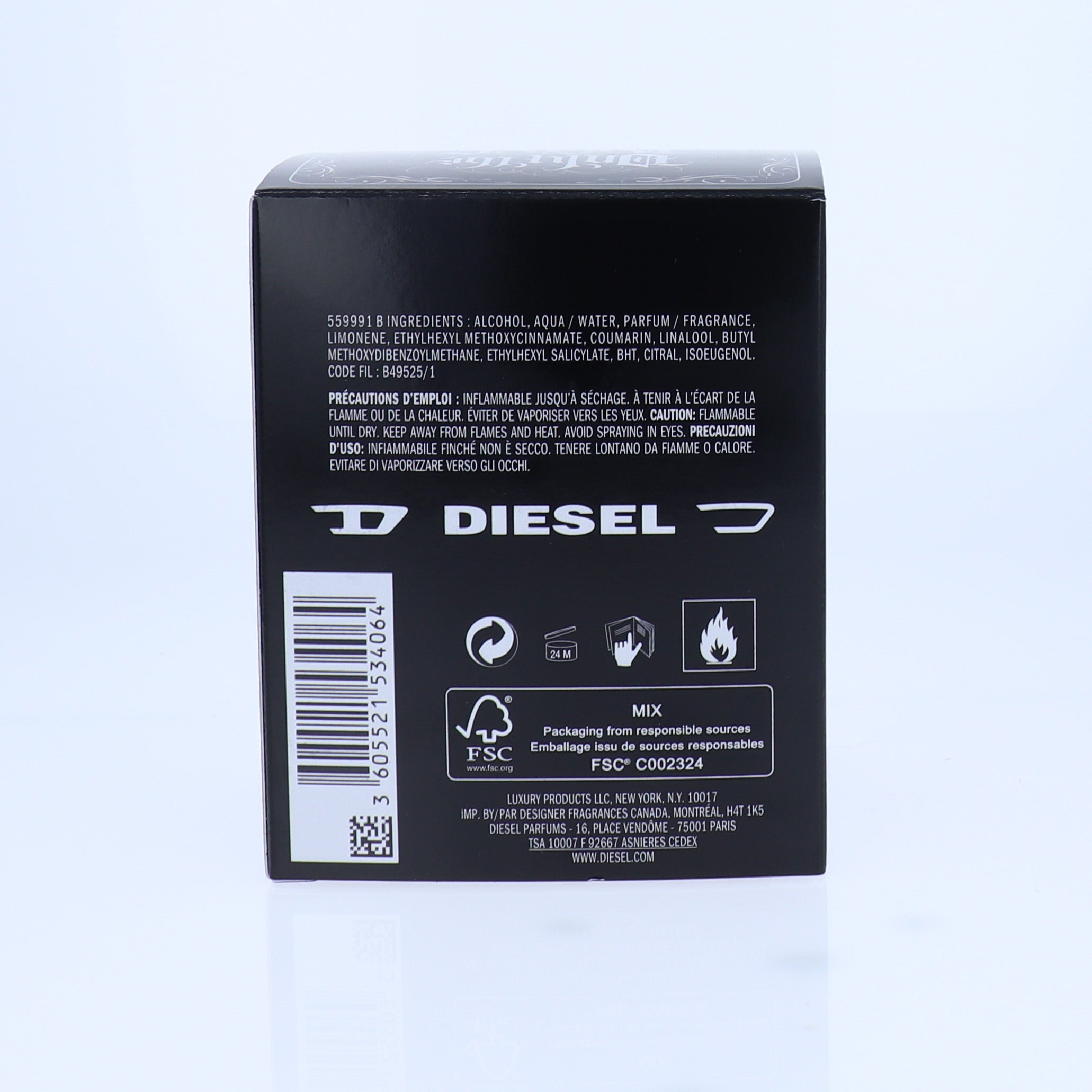 Diesel Only The Brave Tattoo Edt 50 Ml