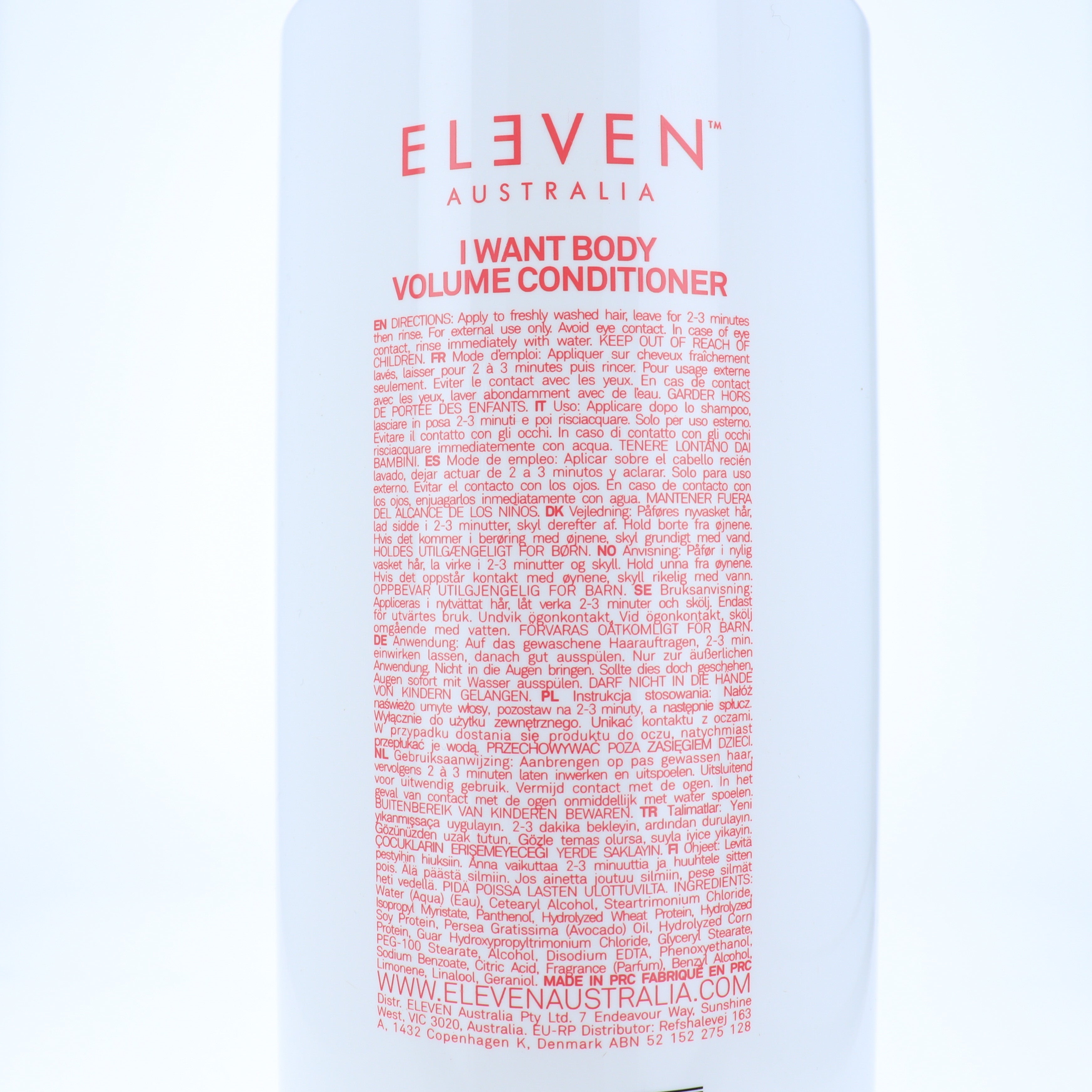 Eleven I Want Body Volume Conditioner 960 Ml