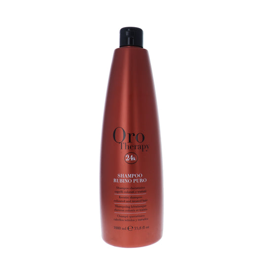 Fanola Oro Therapy Ruby (Rubino) Shampoo 1000 Ml