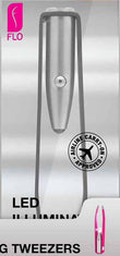 Flo Led Illuminating Tweezers Black