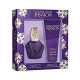 ELIZABETH TAYLOR PASSION 2PC SET 75ML EDT SPRAY & 200ML BODY LOTION