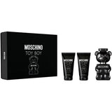 MOSCHINO TOY BOY 3PC MEN GIFT SET - 50ML EDP + 50ML SHOWER GEL +50ML AFTERSHAVE BALM