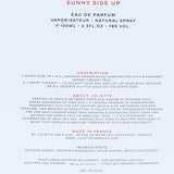 JULIETTE HAS A GUN SUNNY SIDE UP EDP 100ML SPRAY