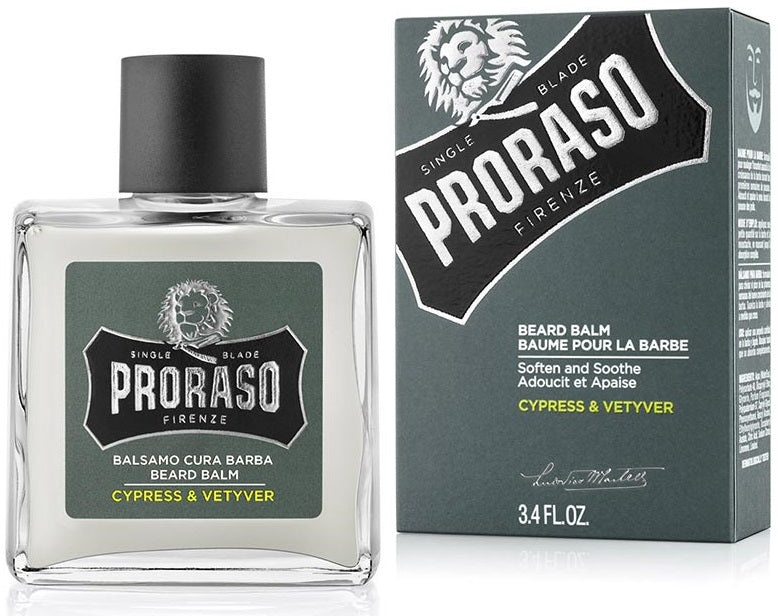 Proraso Beard Balm For Stubble Beards Fragrance Cypress & Vetyver 100 Ml