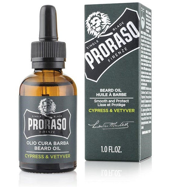 Proraso Beard Oil Cypress & Vetyver 30 Ml