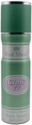 Royal Mirage 200 Ml Body Spray Club 77